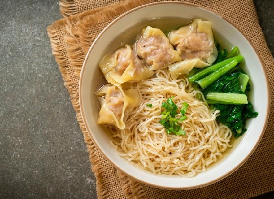 noodles and dumplings